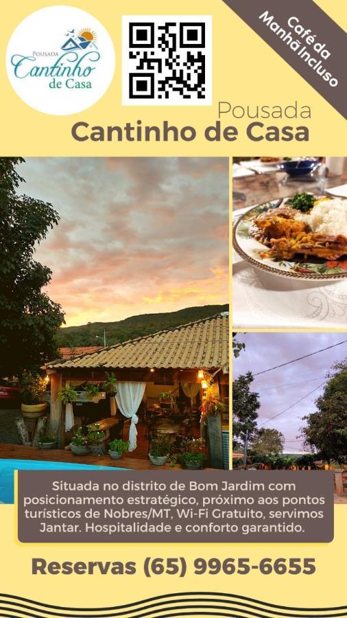 Pousada Cantinho De Casa โนเบรส ภายนอก รูปภาพ